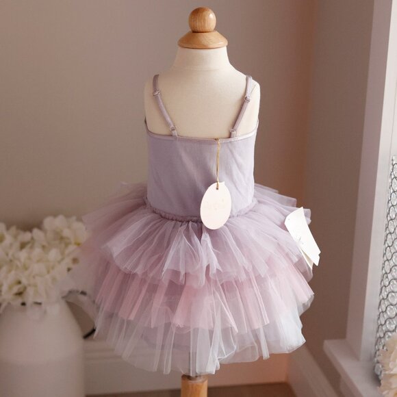 RARE Find Tutu Du Monde Seahorse Lavender LiLac Purple Tutu Dress Size 1 NWT - Picture 5 of 5